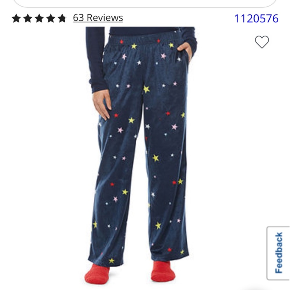 NWT fleece blue stars pajamas and socks set.